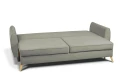sofa FARO 3-osobowa rozkładana szara tk.castel 93