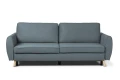 sofa FARO 3-osobowa rozkładana granatowa tk.castel 79