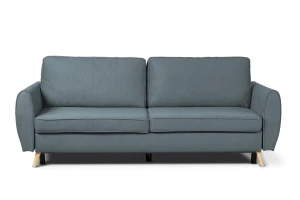 sofa FARO 3-osobowa rozkładana granatowa tk.castel 79